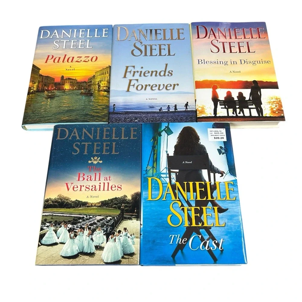 Danielle Steel 5 Book Novels Lot of Hardbacks with Dust Jackets